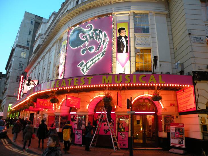  Comédie musicale Grease, Piccadily Theatre